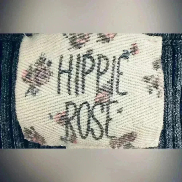 Hippie Rose Heather Grey Lightweight Bodycon Sweater Dress, Women's Size Small - Picture 8 of 10